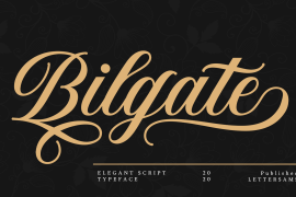Bilgate Script Regular