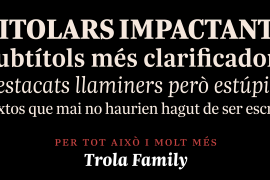 Trola Heavy Italic