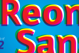 Reon Sans ExtraBold Italic