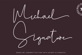 Michael Signature Italic