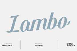 Lambo Bold