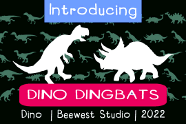 Dino Dingbats Dingbats