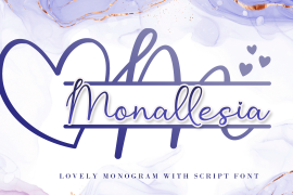 Monallesia Monogram Italic