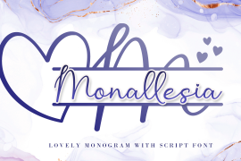 Monallesia Script Italic