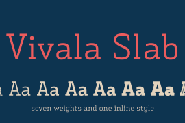 Vivala Slab Extra Bold Inline