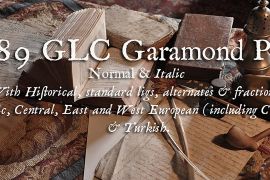 1689 GLC Garamond Pro Italic