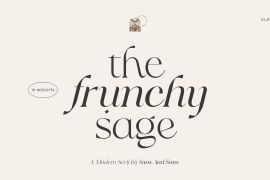 Frunchy Sage Italic Bold