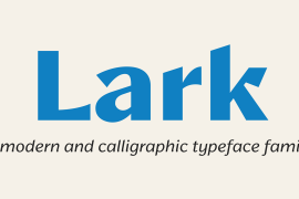 Lark Bold Italic