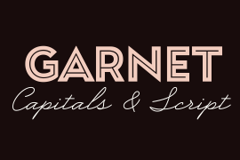 Garnet Capitals Inline