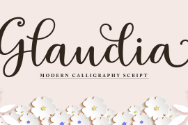 Glaudia Script Regular