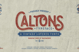 Caltons Typeface Clean
