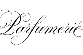 Parfumerie Script Decorative