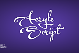 Acryle Script