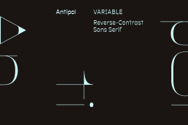 Antipol Variable Italic
