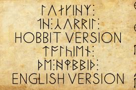 Ongunkan Tolkien English Runic