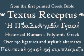 Textus Receptus Regular