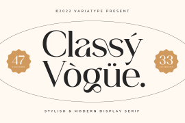Classy Vogue Regular