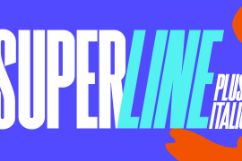 Superline Outline Italic