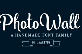 PhotoWall Serif Bold