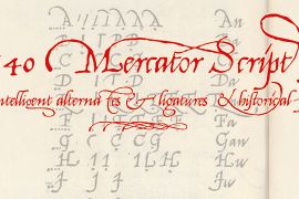 1540 Mercator Script Normal