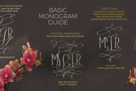 Barocca Monograms (25000 Impressions)