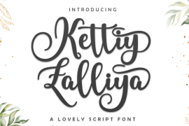 Kettiy Zalliya Script Regular
