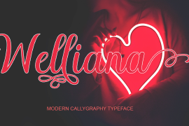 Welliana Italic