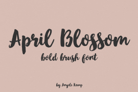 April Blossom Regular