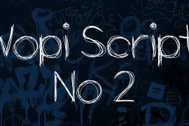 Wopi Script No 2 Regular