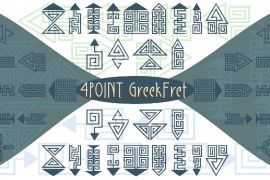 4 Point Greek Fret