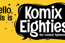 Komix Eighties Bold