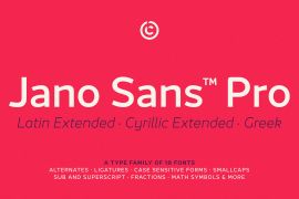 Jano Sans™ Pro Bold