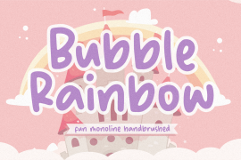 Bubble Rainbow Regular