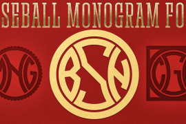 Baseball Monogram Regular