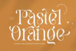 Pastel Orange