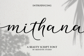 mithana script Regular