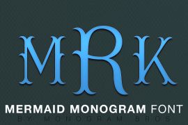Mermaid Monogram Regular