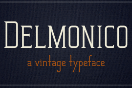 Delmonico Short Caps Italic