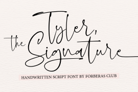 Tyler the Signature