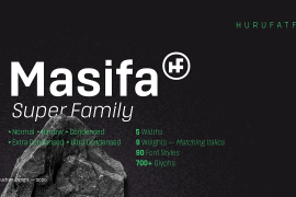 Masifa Extra Condensed Regular Italic