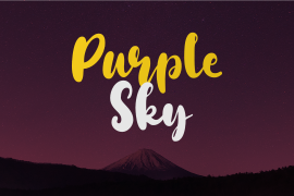 Purple Sky Regular