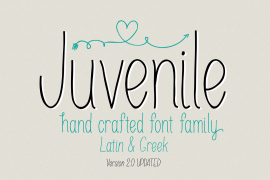 Juvenile Bold Italic