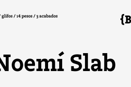 Noemi Slab Black Italic