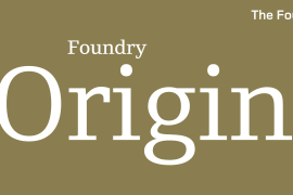Foundry Origin ExtraBold