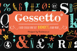Gessetto Sans Cursive