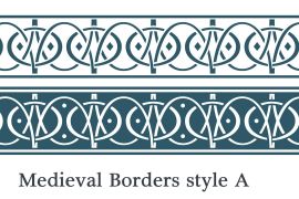 Medieval Borders Mmm