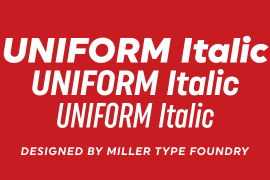 Uniform Italic