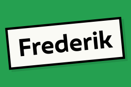 Frederik Medium Italic