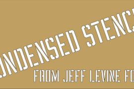 Condensed Stencil JNL