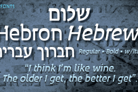 Hebron Hebrew Regular